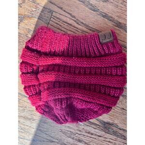 C.C Burgundy Knit Headwrap Headband Womens Cable Knit Winter Ear Warmer Boho